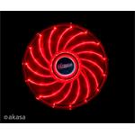přídavný ventilátor Akasa Vegas LED 12 cm červená AK-FN091-RD