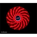 přídavný ventilátor Akasa Vegas LED 12 cm červená AK-FN091-RD