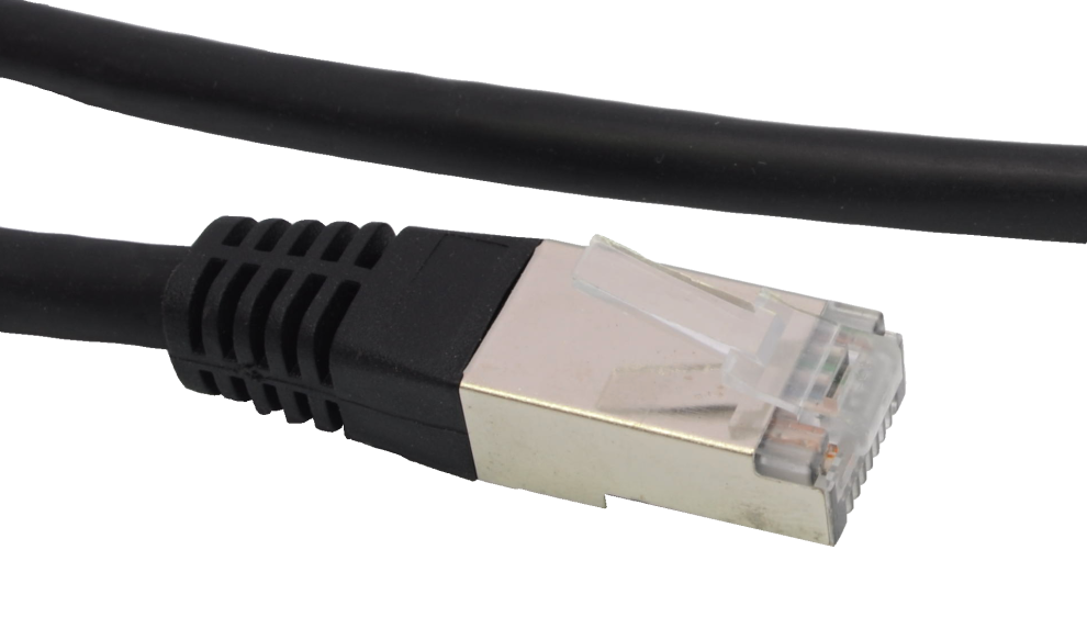 PRIMECOOLER Patch kábel RJ45 CAT6 FTP, 1m black