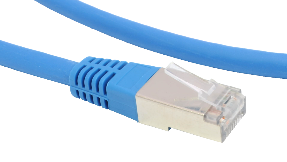 PRIMECOOLER Patch kábel RJ45 CAT6 FTP, 1m blue