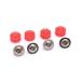 PRIMECOOLER PC-RSH1R (HDD Rubber Fan Screws, red (4pcs))