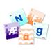 Primo Toys - tématické karty pro transparentní mapu - abeceda PT-CARDS ABC