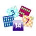 Primo Toys - tématické karty pro transparentní mapu - čísla PT-CARDS 123