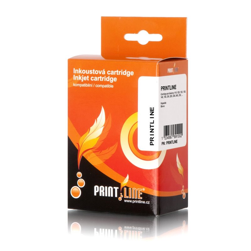 PRINTLINE kompatibilní cartridge s Canon CLi-571XL / pro MG 5700, MG 6800 / 11 ml, Black, čip PLCC58