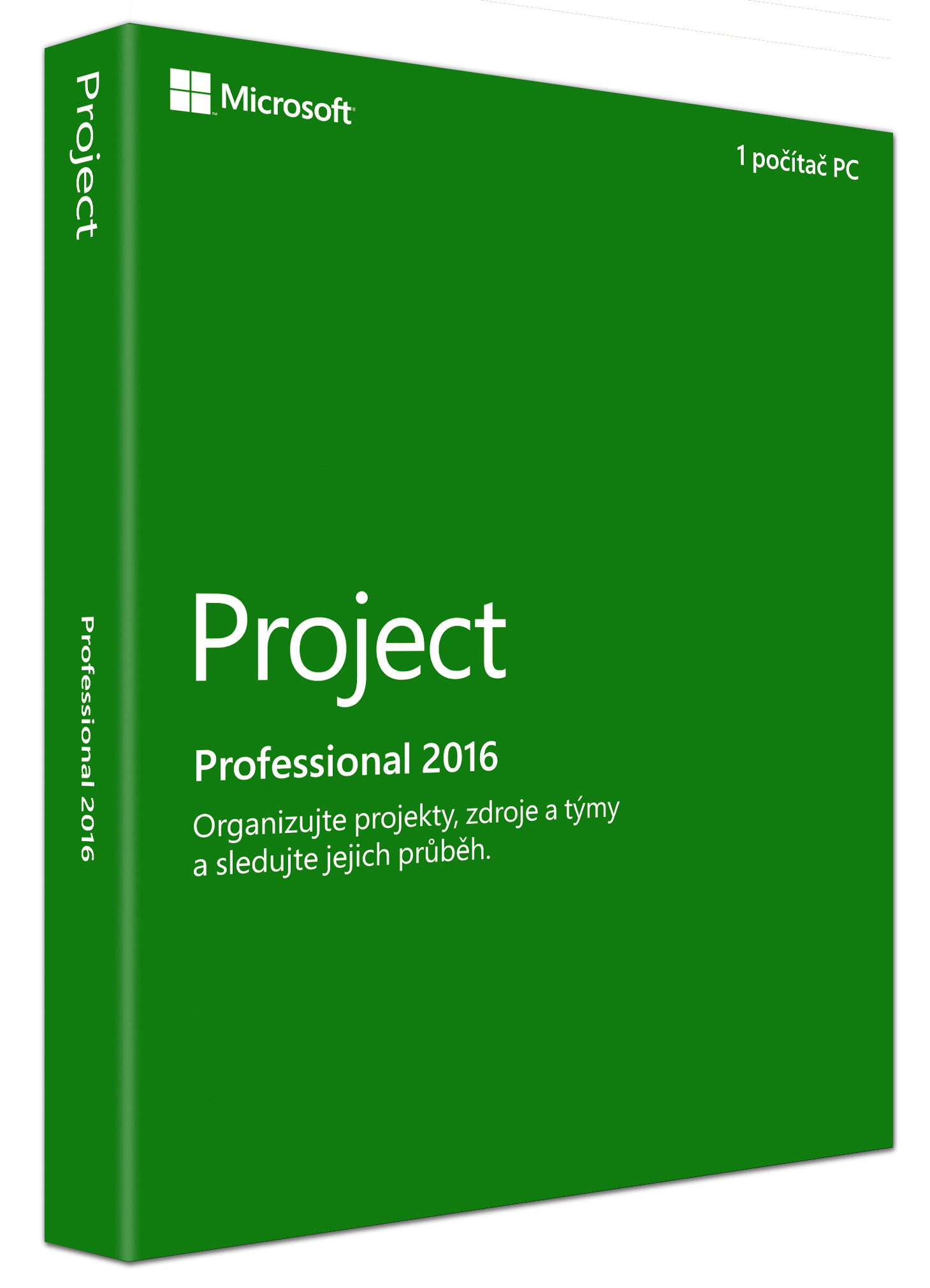 Project Professional 2016 Win Czech Medialess H30-05448