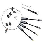 ProXtend kabel/redukce RING HDMI 4K výstup pro připojení zařízení s DisplayPort,Mini DisplayPort,Mini HDMI, USB- PX-AR41