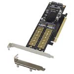 ProXtend karta adaptéru PCIe X16 mSATA & M.2 NGFF SATA PX-SR-10258
