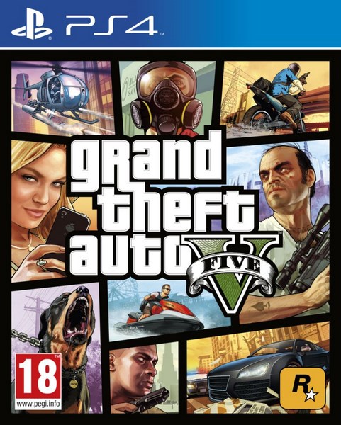 PS4 - Grand Theft Auto V 5026555416993