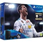 PS4 - Playstation 4 1TB black + DS4 black+ FIFA18 + PS Plus 14 dní PS719915867