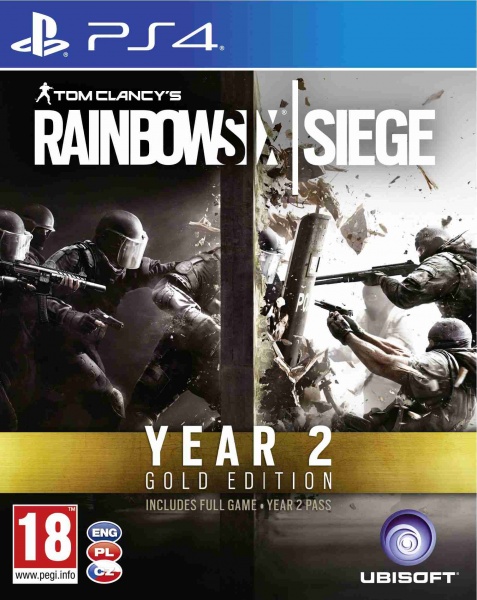 PS4 -Tom Clancy's Rainbow Six: Siege Gold Season 2 3307216001935