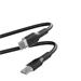 Puro kábel Soft Silicone Cable USB-C to USB-C 1.5m - Black PUUSBCUSBCICONBLK