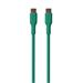 Puro kábel Soft Silicone Cable USB-C to USB-C 1.5m - Dark Green PUUSBCUSBCICONDKGRN