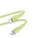Puro kábel Soft Silicone Cable USB-C to USB-C 1.5m - Light Green PUUSBCUSBCICONLGRN