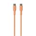 Puro kábel Soft Silicone Cable USB-C to USB-C 1.5m - Peach PUUSBCUSBCICONLORA