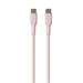 Puro kábel Soft Silicone Cable USB-C to USB-C 1.5m - Rose PUUSBCUSBCICONROSE
