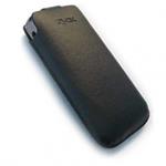 Púzdro na mobil, čierne, imitácia kože, 97x50x16 BINN097KMC0B