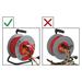 PVC kábel na bubne s pevným stredom – 4 z., 50m, 1,5mm2 8595025384867