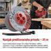 PVC kábel na bubne s vypínačom – 4 zásuvky, 25m, 1,5mm2 8592920058183
