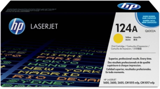 Q6002A HP Color LJ2600 Series Yellow Print Cartridge (2.0k)