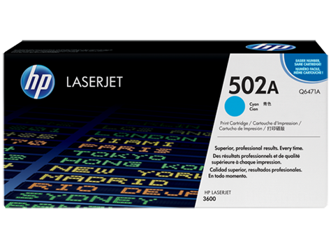 Q6471A Cyan Print Cartridge CLJ 3600 4,000 pages