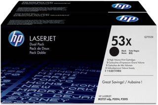 Q7553XD Toner pre LaserJet P2015X 2x7000 strán (duopack)