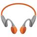 QCY Crosssky link2, Bone conduction TWS, sportovní sluchátka, šedá/oranžová 6957141408773