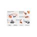 QCY Crosssky link2, Bone conduction TWS, sportovní sluchátka, šedá/oranžová 6957141408773