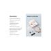QCY Crosssky link2, Bone conduction TWS, sportovní sluchátka, šedá/oranžová 6957141408773