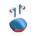 QCY - G1 bezdrátová herní sluchátka s dobíjecím boxem,Bluetooth 5.2, modro-červená 6957141407257