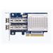QNAP QXP-32G2FC rozšiřující karta 2x 32Gb SFP+(FC) včetně 2x TRX-32GFCSFP-SR
