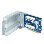 QNAP Riser Card Module; 1 x PCIe 3 x8 to 2 x PCIe 3 x4; x73AU short depth 2U chassis BRKT-RISER-2P-2U