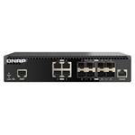 QNAP řízený switch QSW-M3212R-8S4T (4x 10GbE porty + 8x 10G SFP+ porty, poloviční šířka)