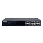 QNAP řízený switch QSW-M804-4C: 8x 10G port SFP+ (4x SFP+ a 4x kombinované SFP+ / RJ-45)