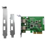 Qnap - Single-port 10GBASE-T network expansion card, rackmount bracket USB-U31A2P01