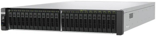 QNAP TDS-h2489FU-R2-4314-512G (2x Xeon, 512GB RAM, 24x 2,5" U.2/SATA, 4x PCIe, 4x 2,5GbE, 2x 25GbE)