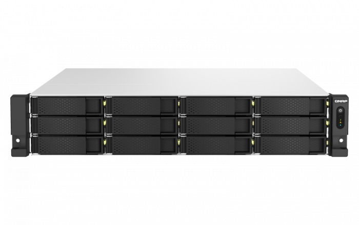 QNAP TS-h1887XU-RP-E2336-32G (Xeon 4,8GHz, ZFS, 32GB ECC RAM, 12x 3,5" + 6x2,5", 2x 2,5GbE, 2x10GbE)