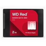 QNAP - WD, HDD, Red SA500, SATA III, 2.5-inch, 2TB 79700-T00201WD02-RS