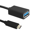 Qoltec Cable USB 3.1 type C male | USB 3.0 A female | 0.5m 50486