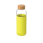 QUOKKA FLOW Sklenená fľaša NEON GREEN 660ml 8412497400096