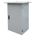 Rack termoizolovaný LC-07 24U 700x600 RAL7035 ventilace v obou bočnicích LC-07-24U-76-25002-02-G