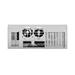 RACKMOUNT SERVER CHASSIS LANBERG ATX 520/12 19"/4U SC01-5204-12B