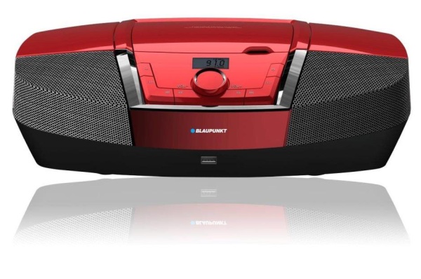 Rádiomagnetofon BLAUPUNKT BB12RD FM PLL CD/MP3/USB/AUX červený