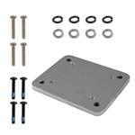RAM 2.10" X 2.60" BACKING PLATE W/ HARDWARE RAM-202-225B-2U