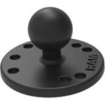 RAM Mounts adaptér, kovový, AMPS vzor děr, čep 1" RAM-B-202U