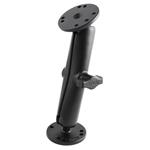RAM sestava - dlouhé rameno se dvěmi kulatými základnami 2,5" a kulovým kloubem 1" RAM-B-101U-C