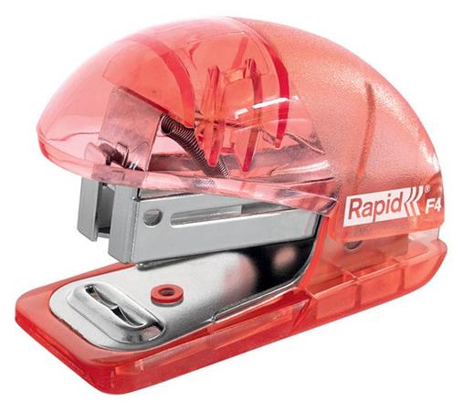 Rapid mini sešívačka Colour´Breeze F4, korálová 5001531