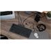RAPOO Klávesnice UCK-6001 s 8v1 USB-C Hub, Drátová USB-C, CZ/SK, černá 6940056124746