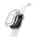 Raptic ochranné sklo 360x Bumper Case pre Apple Watch 41mm 7/8/9 - Clear R-463546