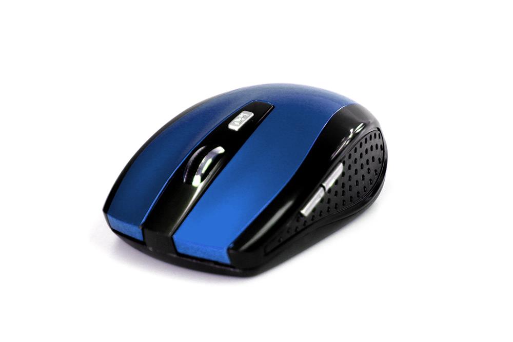 RATON PRO - Wireless optical mouse, 1200 cpi, 5 buttons, color blue MT1113B