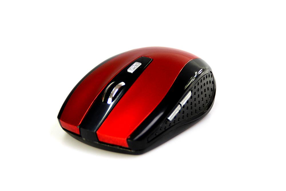 RATON PRO - Wireless optical mouse, 1200 cpi, 5 buttons, color red MT1113R